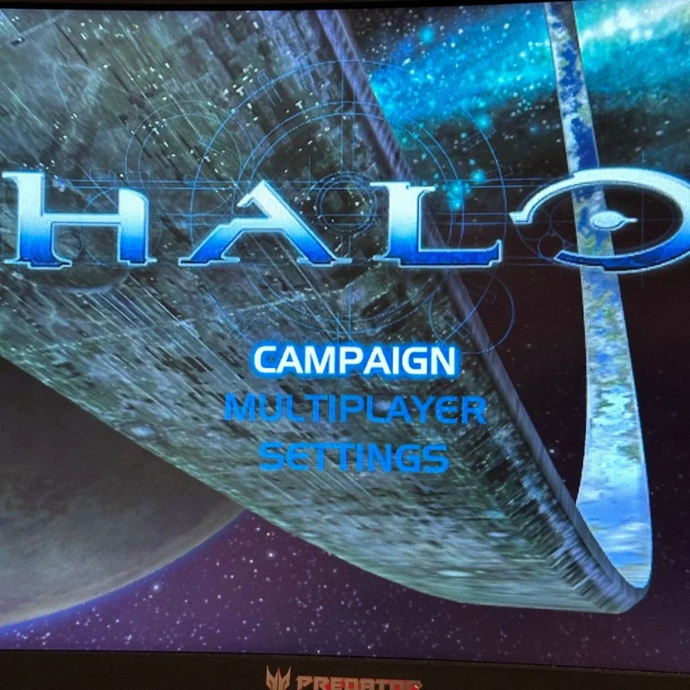 Microsoft Halo Combat Evolved Good TESTED NTSC Disc Only Xbox Game